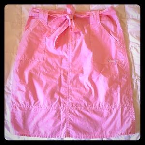 A Pink Hurley cargo style skirt size 0..